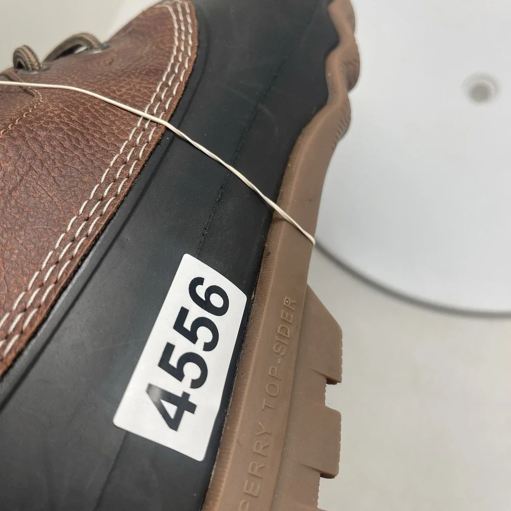 Sperry Boots Mens 12 Brewster Low Waterproof Boot Brown STS22783 Outdoor Shoes‎